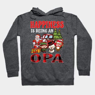 Happiness Is Being An Opa Christmas Hoodie